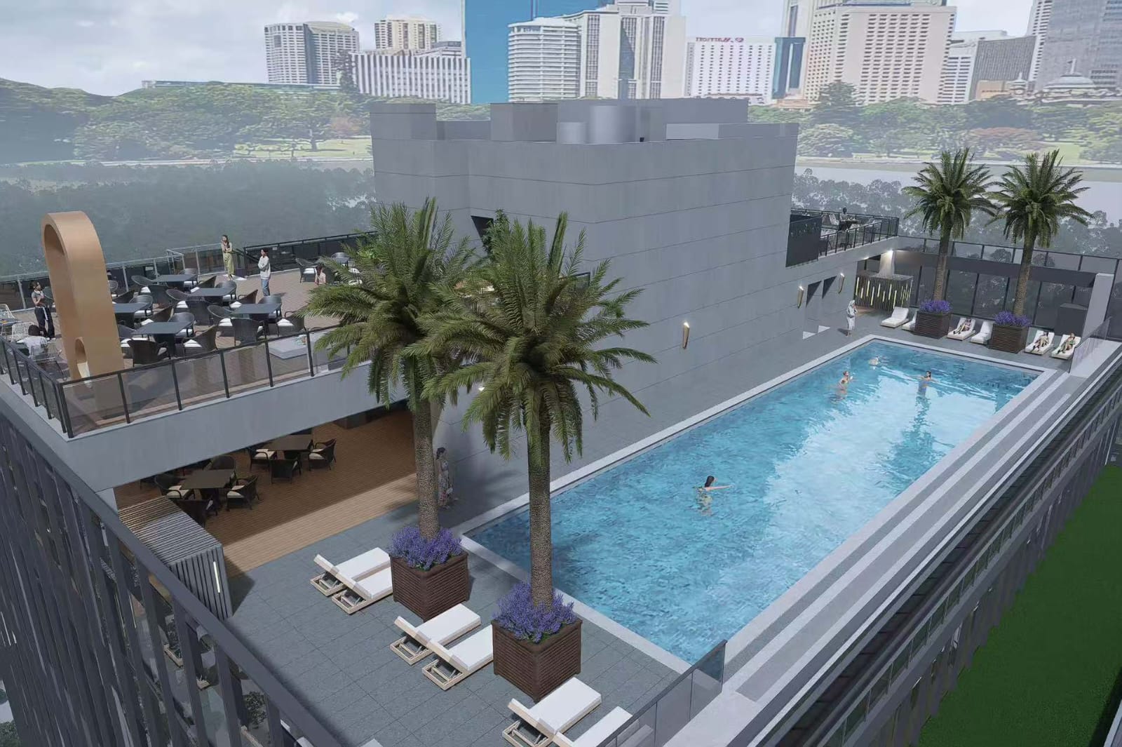 Floor 18 & Rooftop - View 2